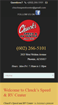 Mobile Screenshot of chucksspeedcenter.com